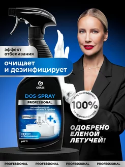 АНТИПЛЕСЕНЬ Средство для удаления плесени Dos-spray 600мл GRASS 233758611 купить за 259 ₽ в интернет-магазине Wildberries