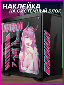 Наклейка на корпус пк аниме Zero Two Ахегао 1-я Наклейка 233771745 купить за 423 ₽ в интернет-магазине Wildberries