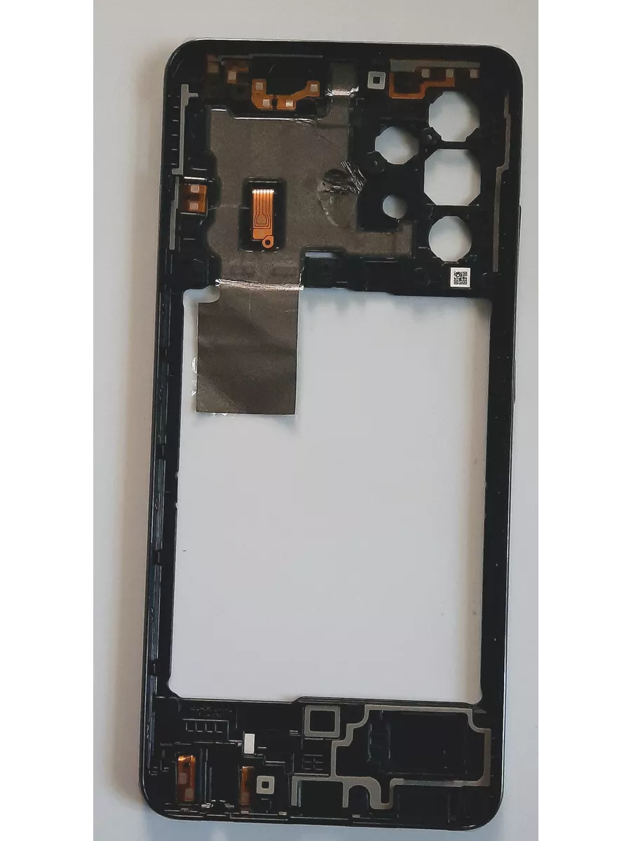 Средняя часть корпуса телефона Samsung A32 черная