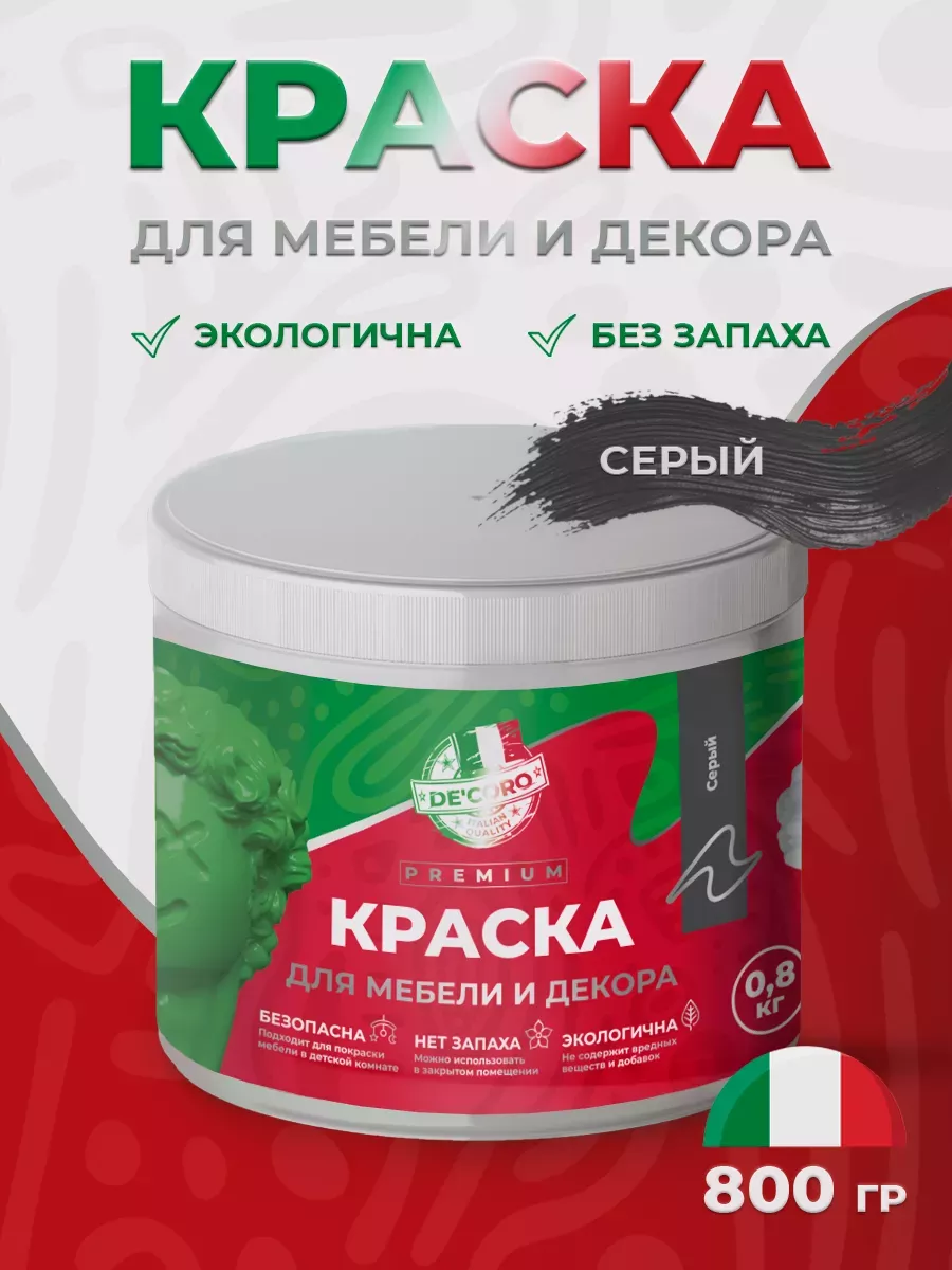 Краска для мебели и декора, матовая