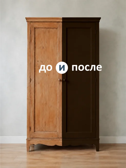 De'Coro Краска акриловая De'Art для мебели и декора, матовая, коричневый, фото 3