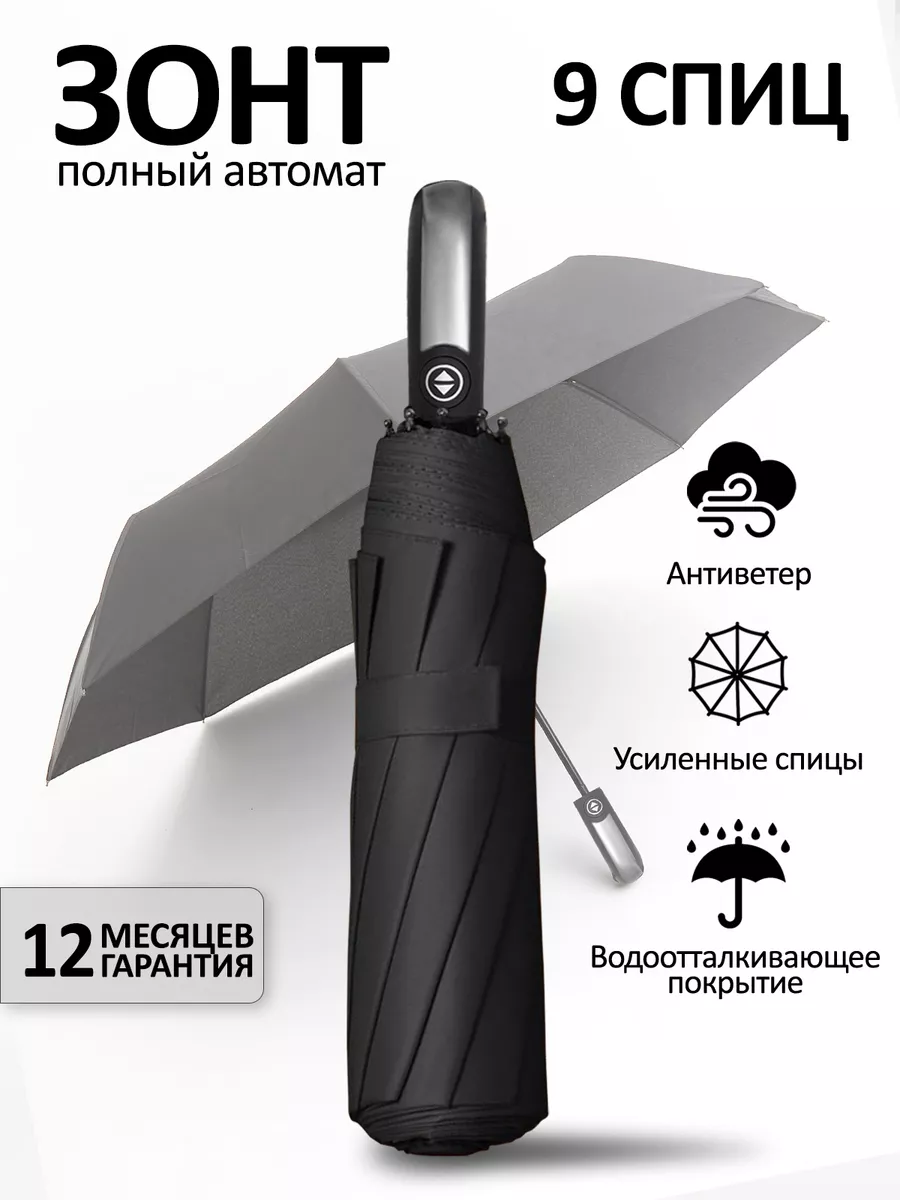 Зонт автомат антиветер...