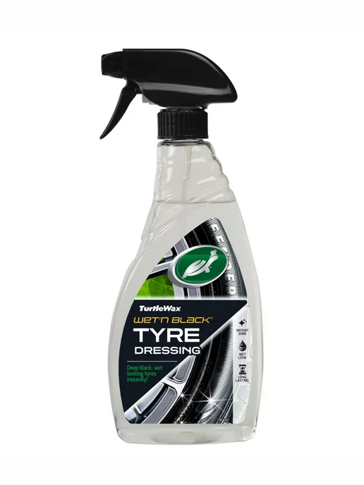 Turtle Wax Wet N Black Очиститель шин с восстановителем