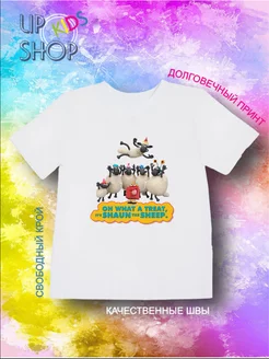 Футболка детская с принтом Барашек Шон Мультик LipShop Kids 233834340 купить за 1 299 ₽ в интернет-магазине Wildberries