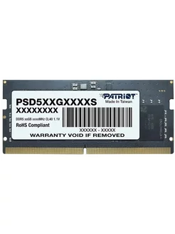 Оперативная память DDR5 SO-DIMM 16Gb Signature Patriot 233848741 купить за 4 962 ₽ в интернет-магазине Wildberries