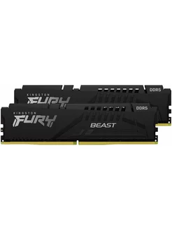 Оперативная память DDR5 DIMM 16Gb FURY Beast Kingston 233848950 купить за 7 830 ₽ в интернет-магазине Wildberries