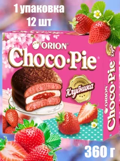 Пирожное Choco Pie клубника, 360 г