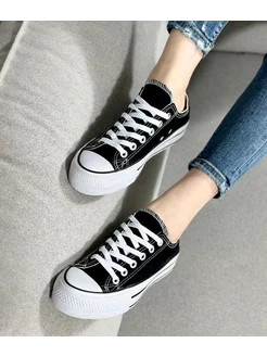 Конверсы Кеды низкие повседневные Converse 233895125 купить за 394 ₽ в интернет-магазине Wildberries