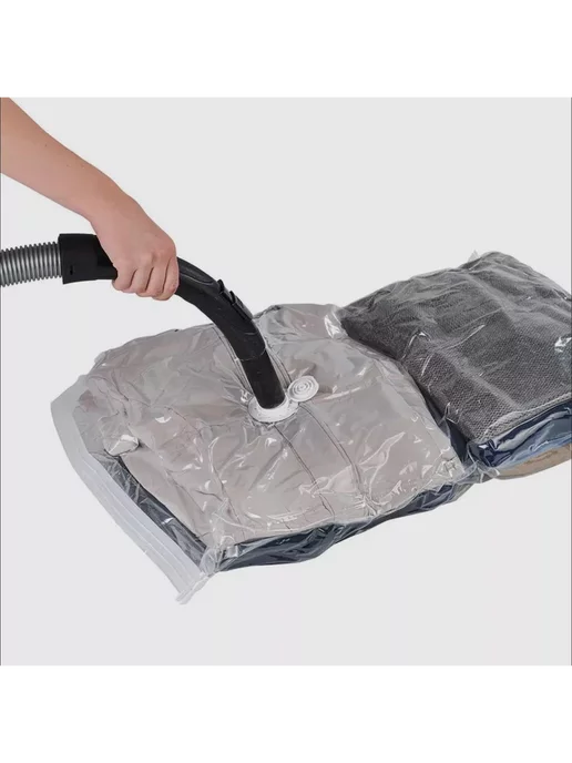 Вакуумный пакет для хранения вещей 60 X 80 см 3 шт, 60x80 см, 5 шт, фото 3
