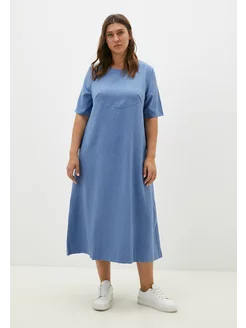 Платье льняное длинное OLSI 234014588 купить за 3 279 ₽ в интернет-магазине Wildberries