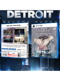 Detroit Become Human Обложка по мотивам для PS5 Cover Craft 234015578 купить за 313 ₽ в интернет-магазине Wildberries