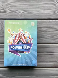 Power Up 4 Flashcards Pack Флешкарты Набор карточек