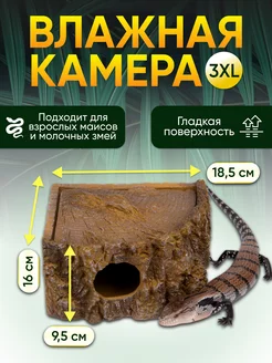 Влажная камера для рептилий, террариума большая ХОЛОДНЫЕ ЛАПКИ 234211626 купить за 2 620 ₽ в интернет‑магазине Wildberries