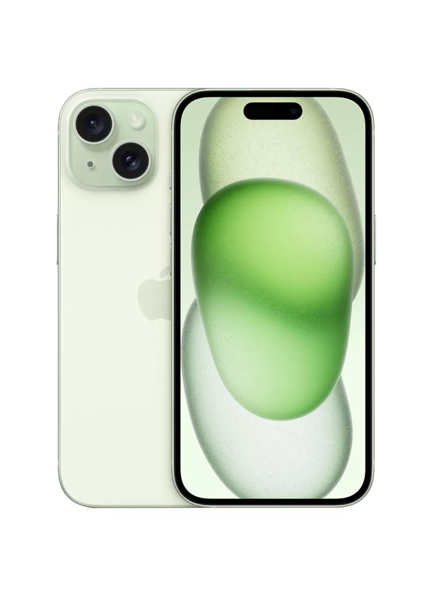 Apple Смартфон iPhone 15 512Gb e-SIM + SIM Зеленый