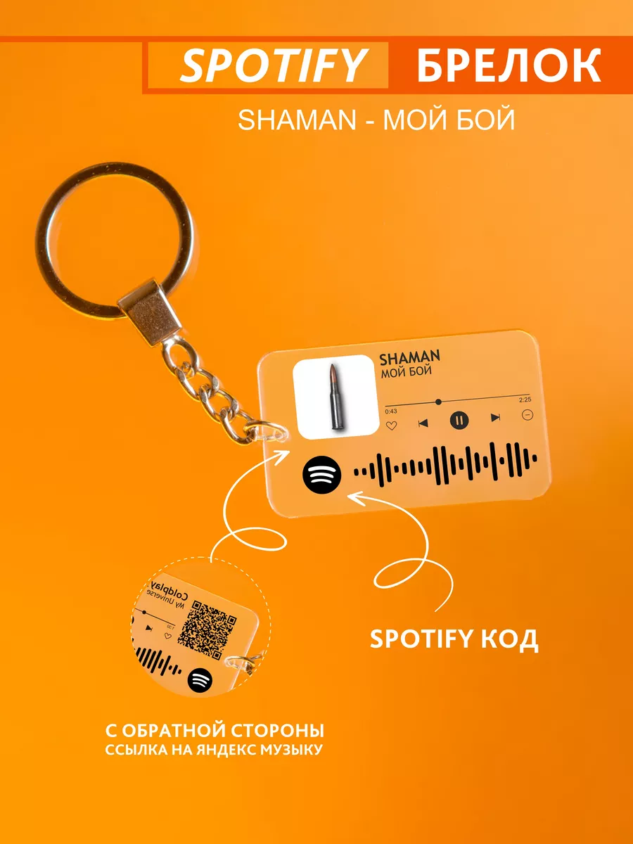 Брелок для ключей спотифай...