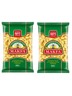 Макароны Гребешки "Макфа", 400г*2шт