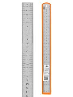 Линейка измерительная металлическая 30 см, TDM