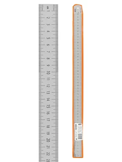 Линейка измерительная металлическая 50 см, TDM