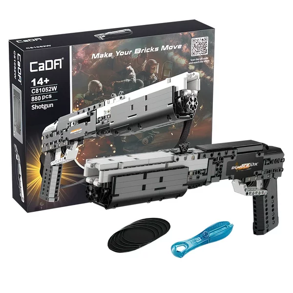 Конструктор техно "Дробовик", 2 варианта сборки