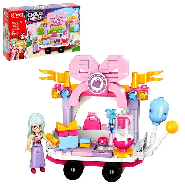 Конструктор Подружки "Уютное кафе", МИКС