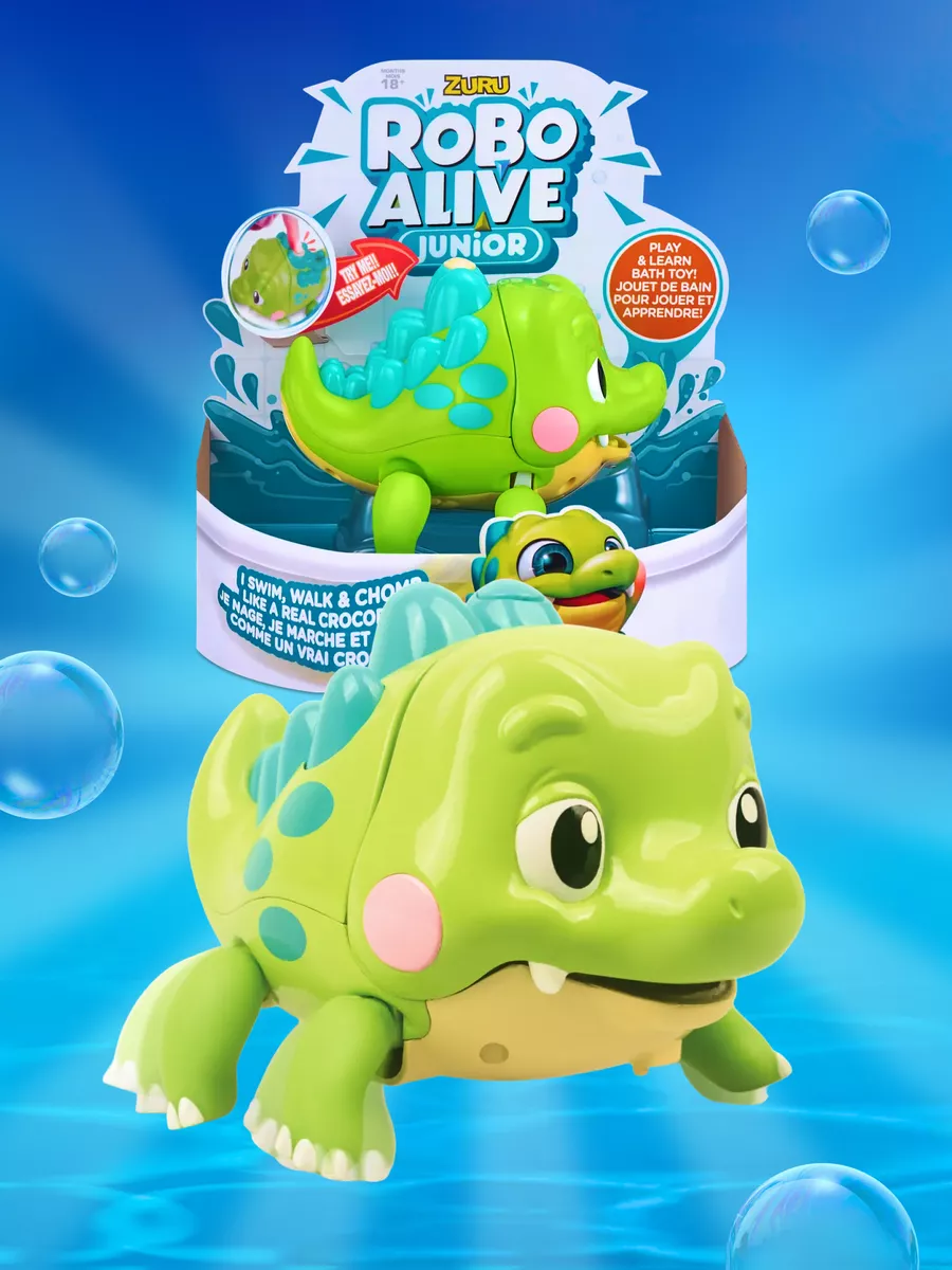 Crocodile Zuru Robo Alive Junior Educational Toys Robot Crocodile