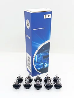 Лампы c патроном ELF 1.2W 12V B8.4d (1 уп. 10 шт)