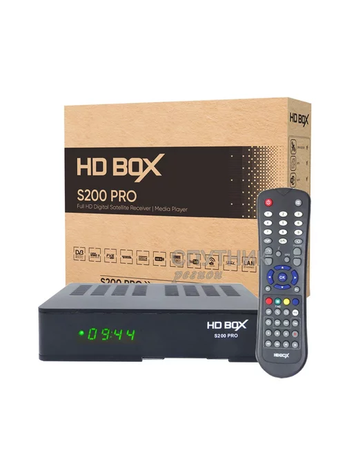 HDBOX Спутниковый ресивер S200 PRO с LAN и HOMESHARE