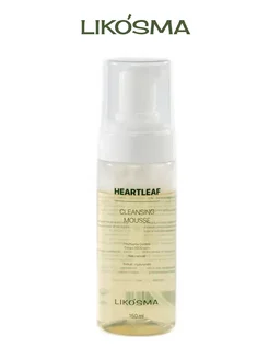 Пенка для лица успокаивающая HEARTLEAF CLEANSING MOUSSE