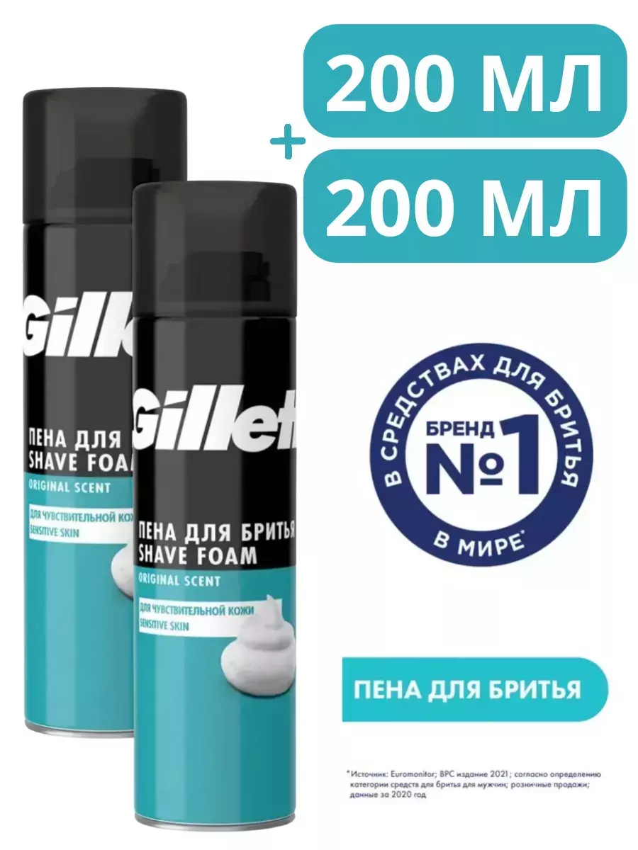 Пена для бритья Classic Sensitive...