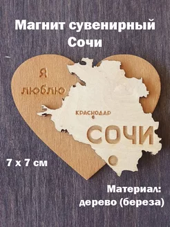 Магнит на холодильник Сочи