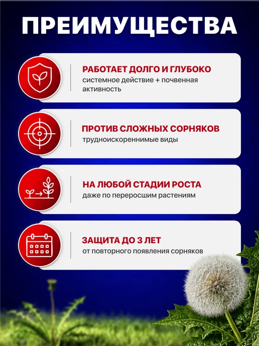 Avgust Гербицид Грейдер для уничтожения сорняков и травы 100мл, 100 мл, фото 3