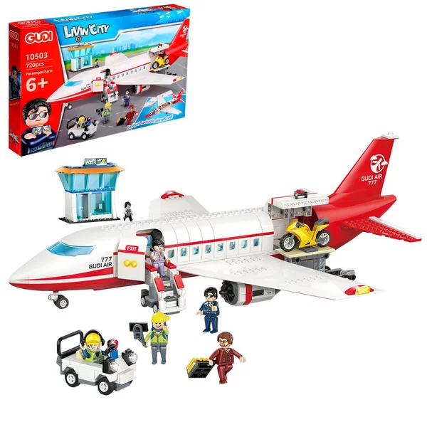 Конструктор Город "Рейс 777" 720 деталей