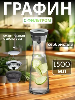 Графин для воды стеклянный