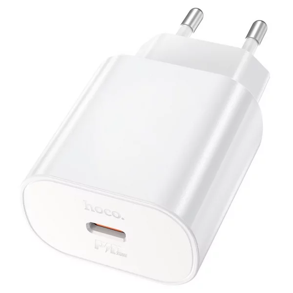 Сетевое зарядное устройство 1 Type-C, 25 Вт, PD + QC