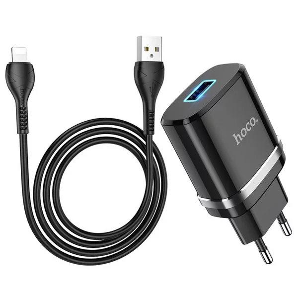 Сетевое зарядное устройство 1 USB, 2.4 А