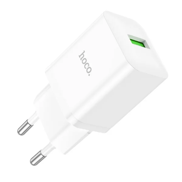 Сетевое зарядное устройство 1 USB, 18 Вт, QC