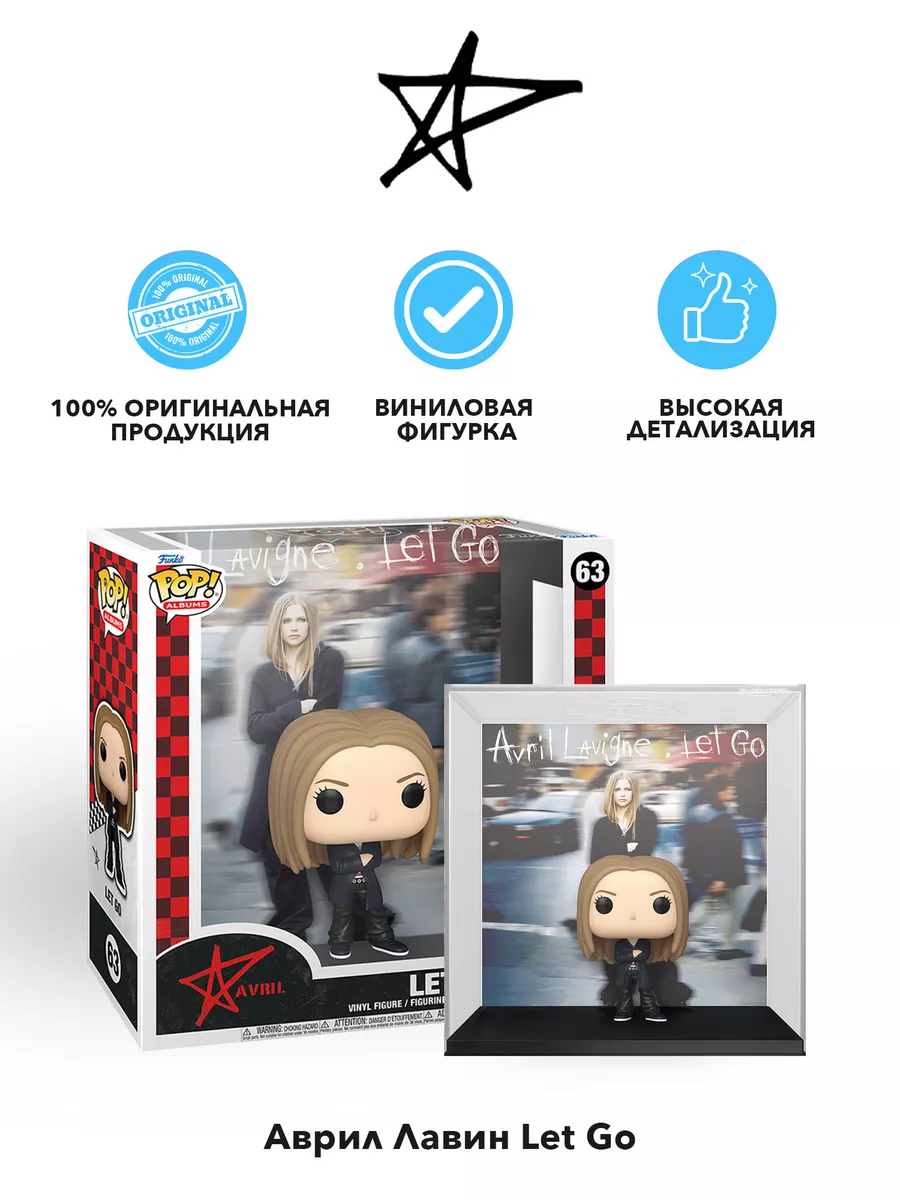 Фигурка Funko POP! Albums Avril Lavigne Let Go (63) 75381 Фигурка Funko POP! Albums Avril Lavigne Let Go (63) 75381