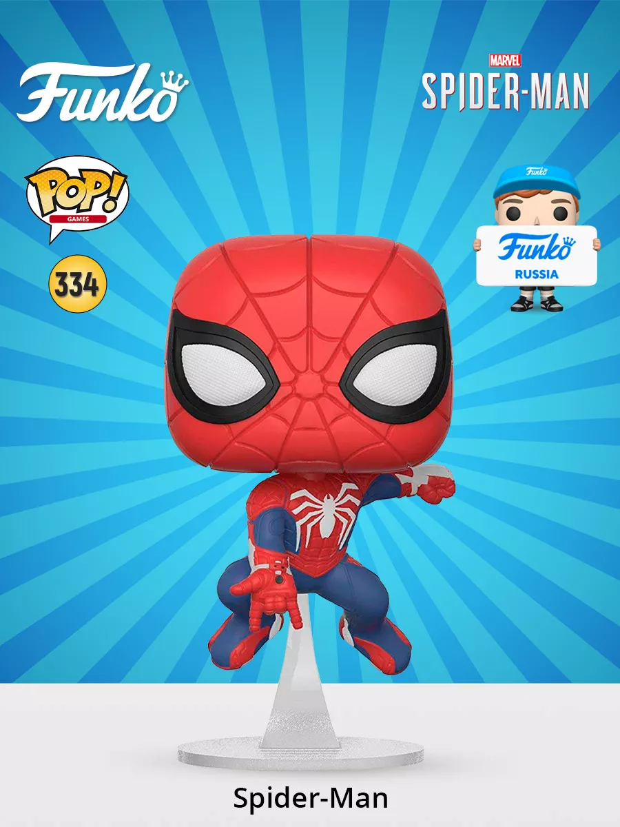 Funko POP Bobble Marvel Spider Man Spider Man Funko 234629427 Wildberries