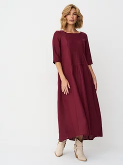 Платье льняное однотонное Clawear 234633975 купить за 6 160 ₽ в интернет-магазине Wildberries