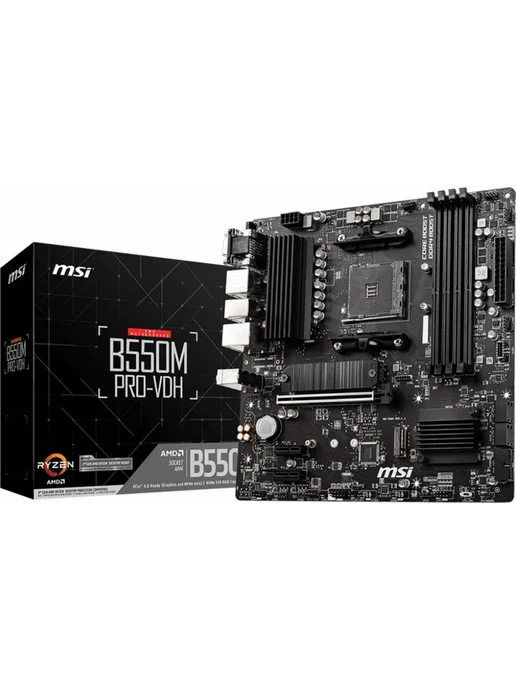 MSI Материнская плата B550M PRO-VDH (B550M PRO-VDH), вариант, фото 4