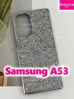 Чехол на Samsung A53 со стразами Swarovski Самсунг А53