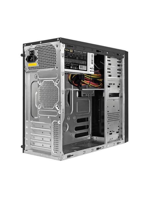 EXEGATE Корпус Minitower MA-372UX-UN500, черный, фото 2