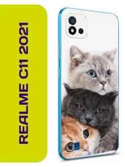 Чехол на Realme C11 2021 с принтом