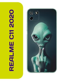 Чехол на Realme C11 2020 с принтом