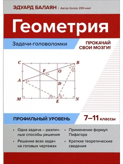 Геометрия. Прокачай свои мозги! 7-11 классы. Задачи-голово