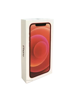 Коробка iPhone 12 mini Red (Муляж)