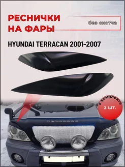 Реснички на фары Hyundai Terracan (Терракан) 2001-2007