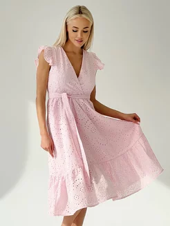 Платье летнее длинное шитье Miss Diva 234904767 купить за 3 580 ₽ в интернет-магазине Wildberries