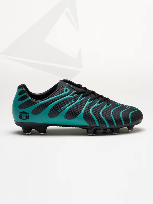 Cobra sport Бутсы футбольные с шипами, зеленый, фото 3