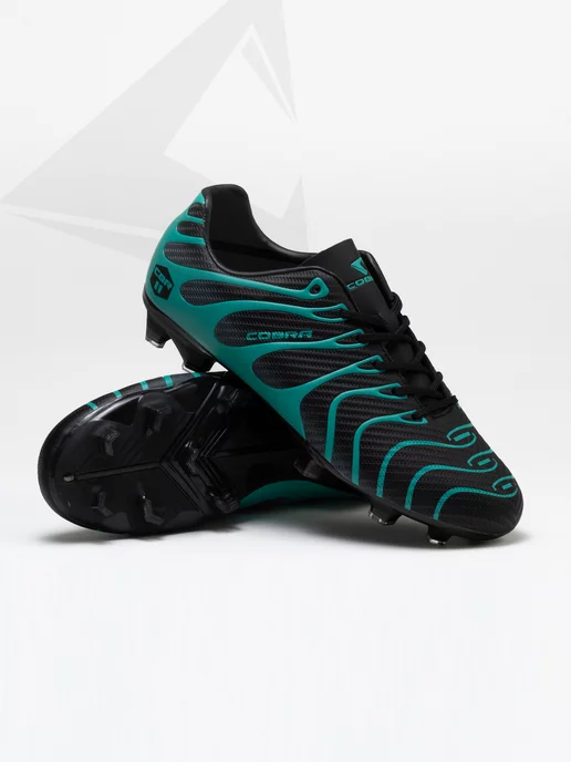 Cobra sport Бутсы футбольные с шипами, зеленый, фото 6
